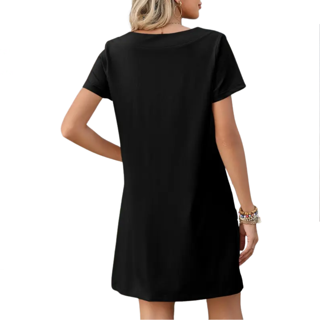 Clarissea | Breezy Square-Neck Mini Dress