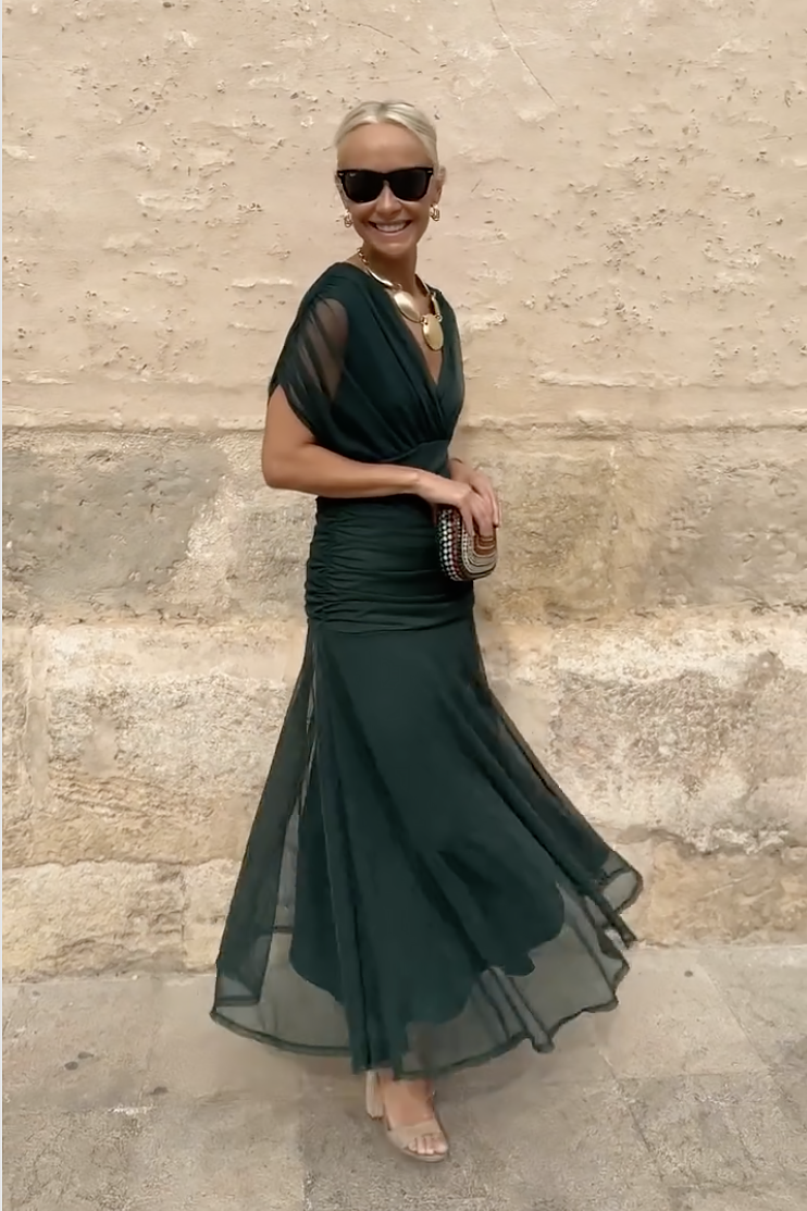Jill – Elegant Maxi Evening Robe
