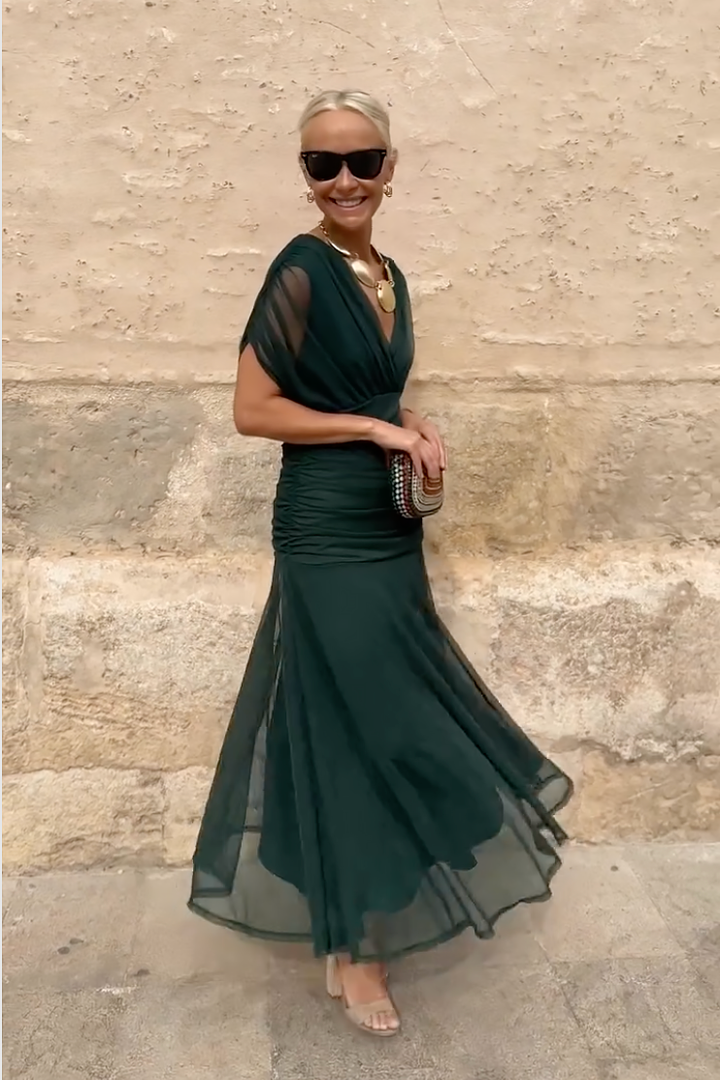 Elin - V-neck Maxi Dress