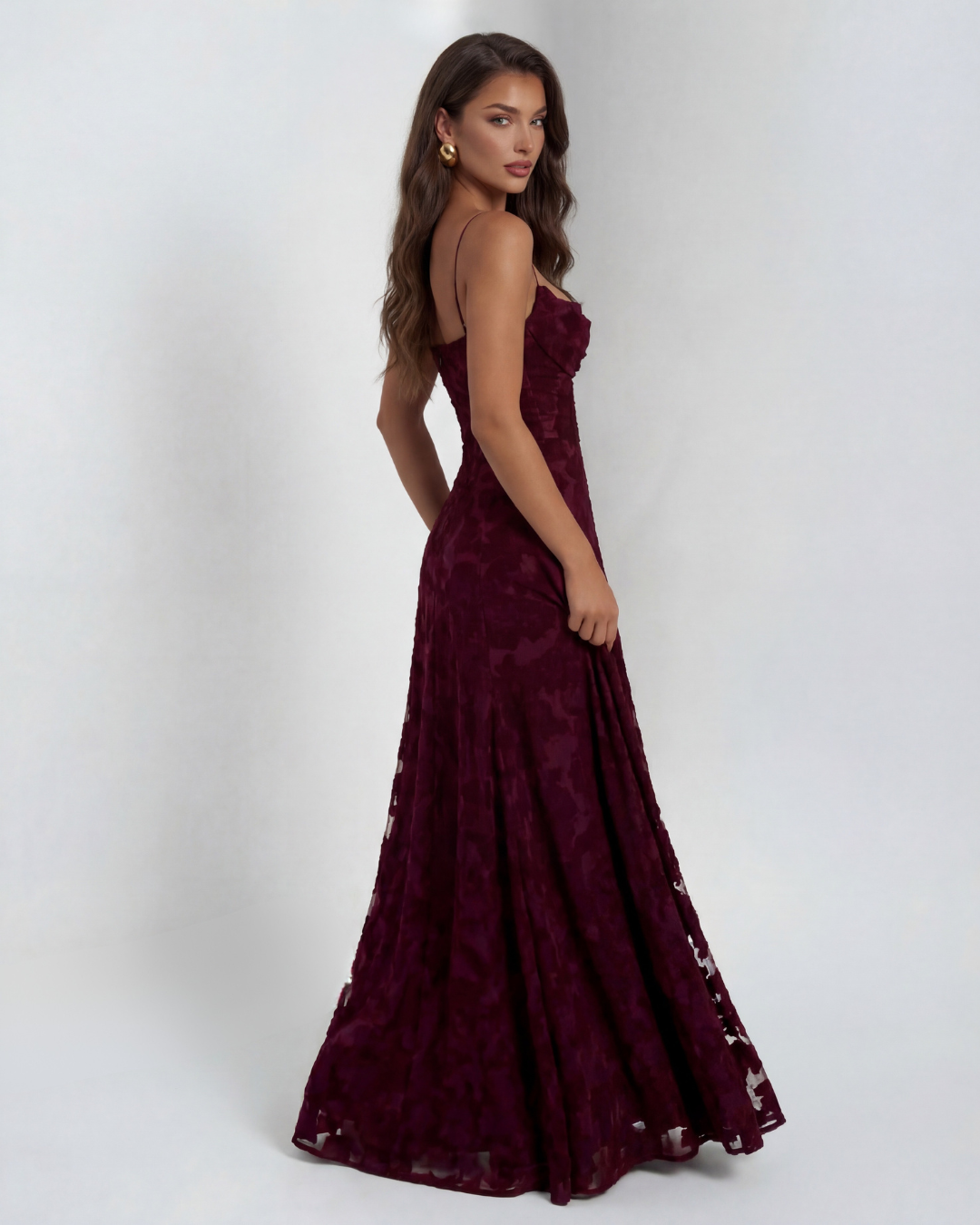 Evarielle |  Floral Evening Gown