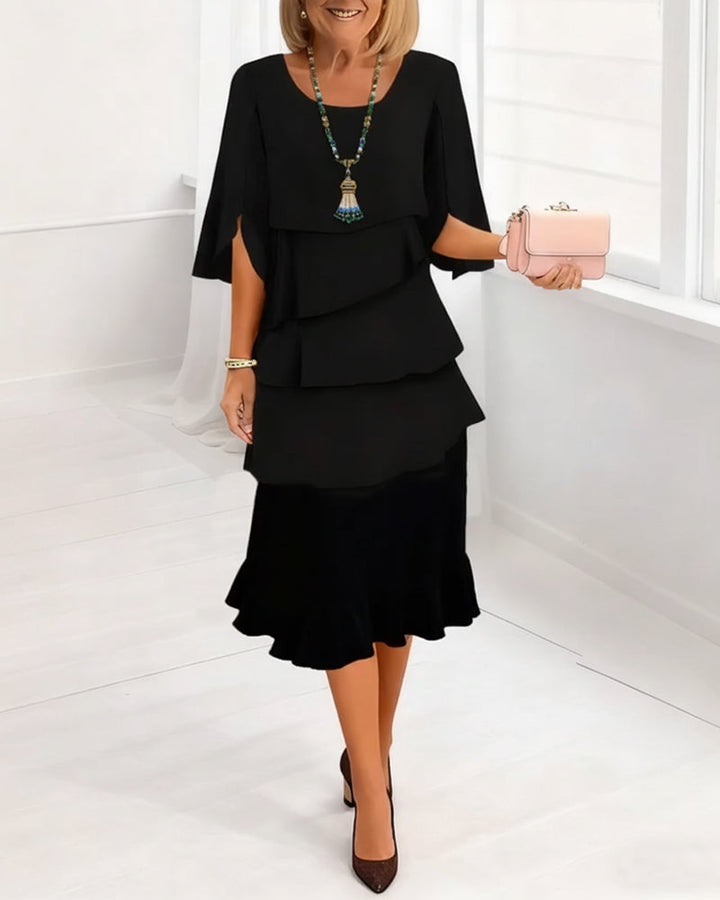 Ann | Elegant Midi Dress