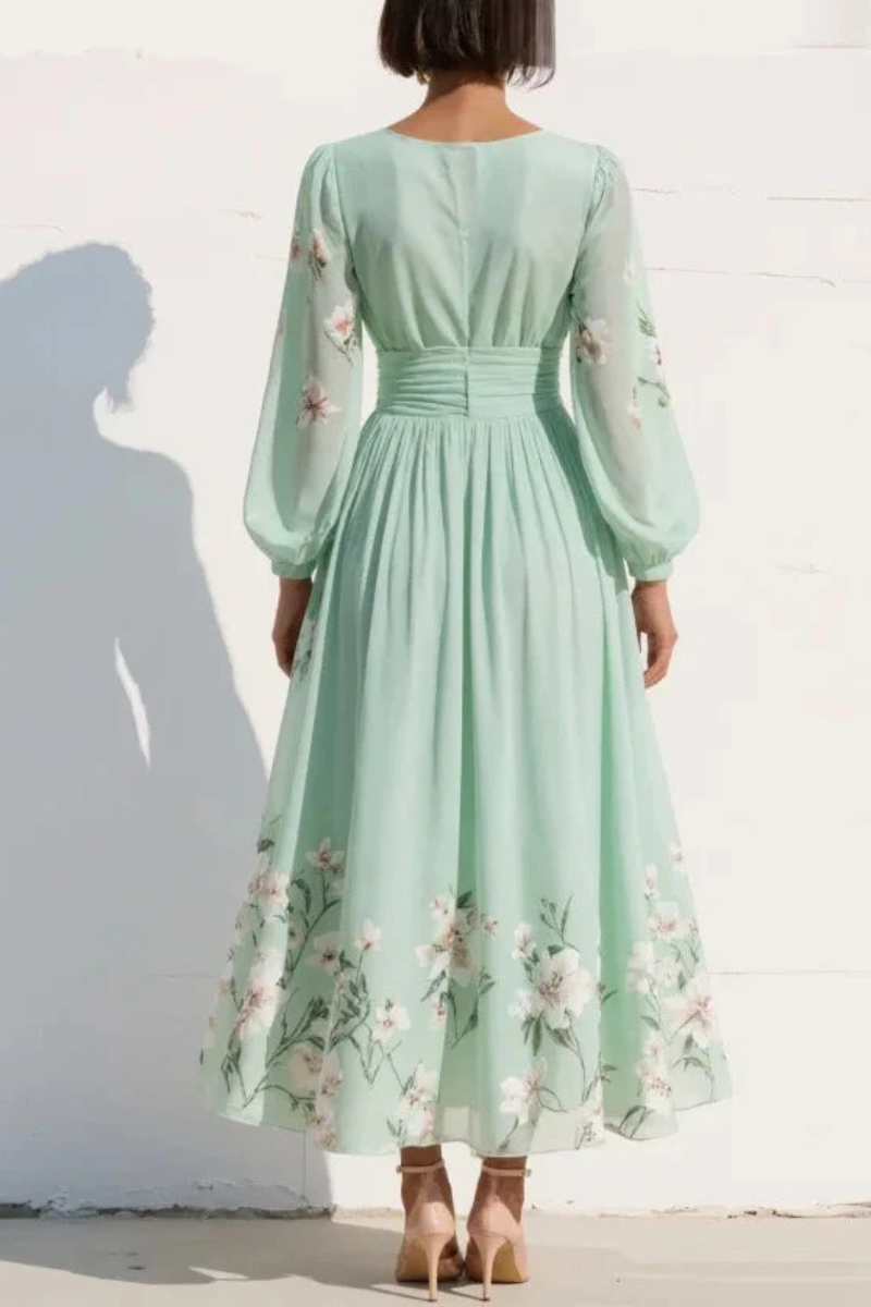 Charlotte - Stylish Flowy Midi Dress