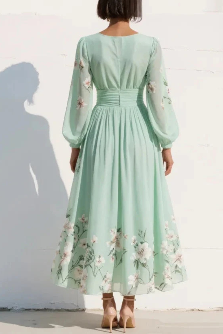 Charlotte - Stylish Flowy Midi Dress