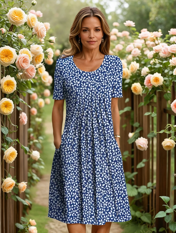 Elarisse | Floral Midi Dress