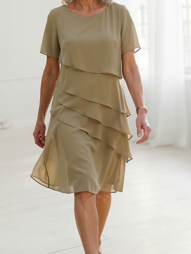 Belinda | Flowy Tiered Dress