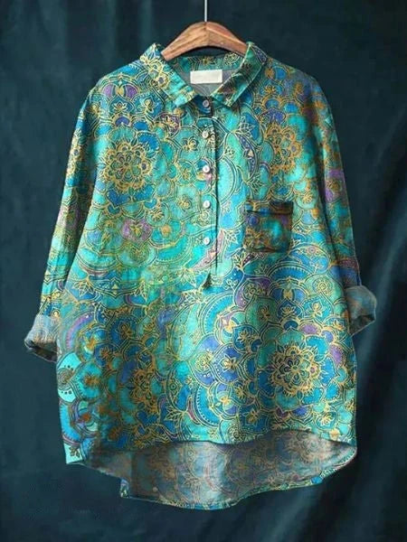 CLAUDINE™ - Serene Art Shirt