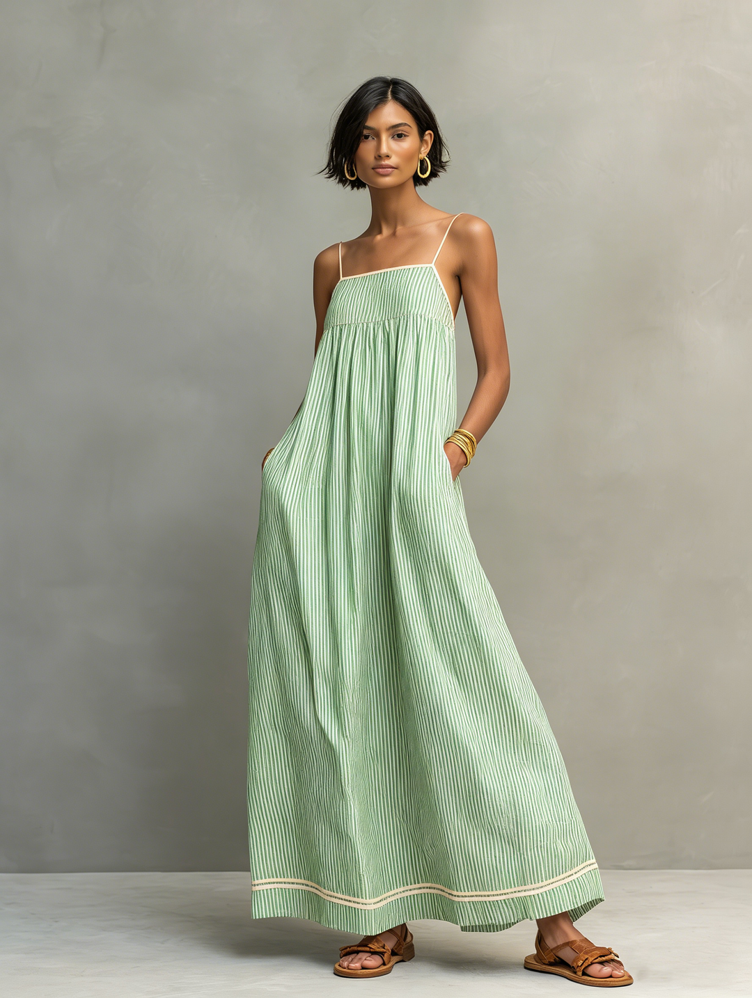 PAMELA | FLOWING SUMMER MAXI DRESS