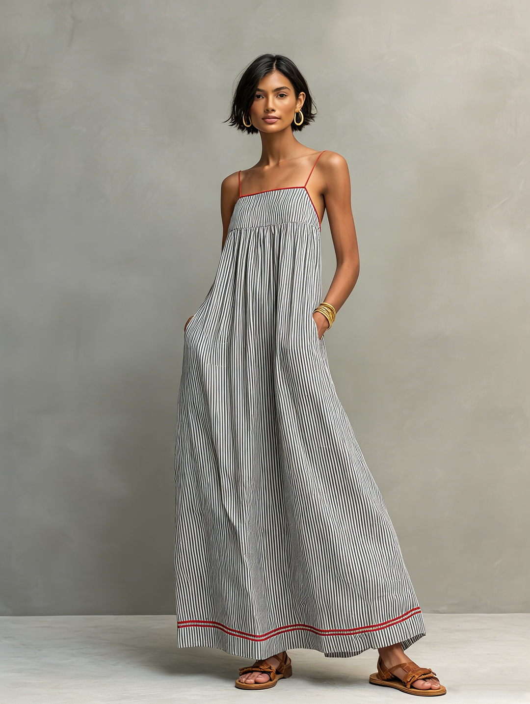 PAMELA | FLOWING SUMMER MAXI DRESS