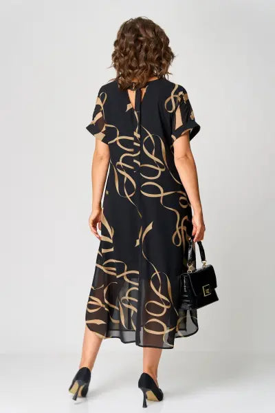 Valessia | Printed Midi Dress