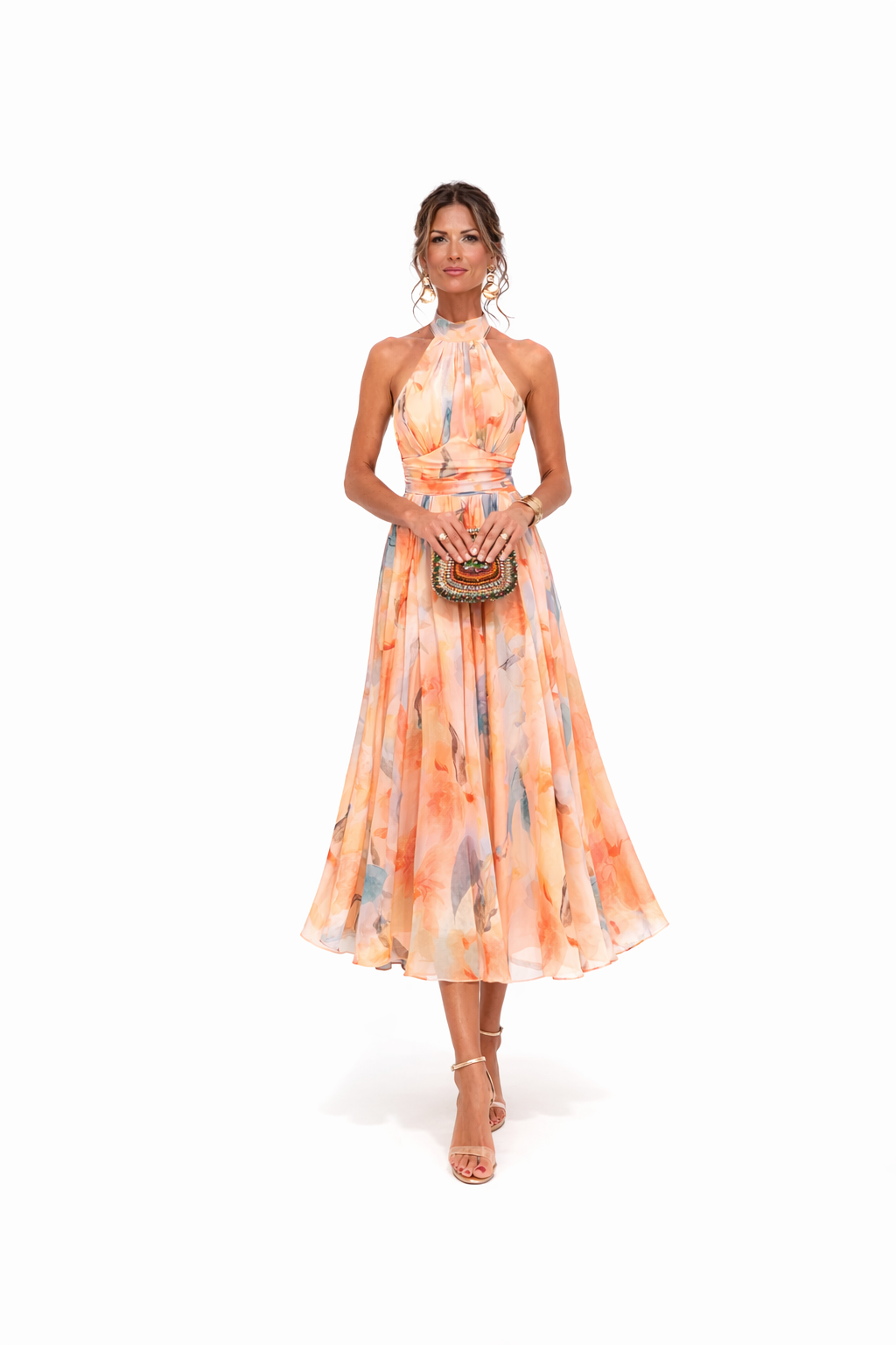 Louise | Halter Neck Dress