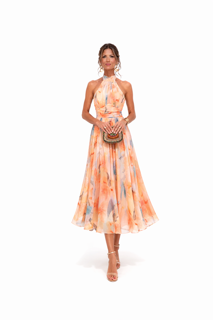 Louise | Halter Neck Dress