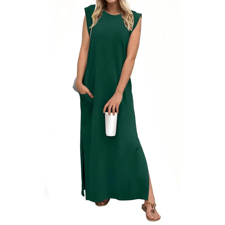 Roseliane | Breezy Split Pocket Maxi Dress