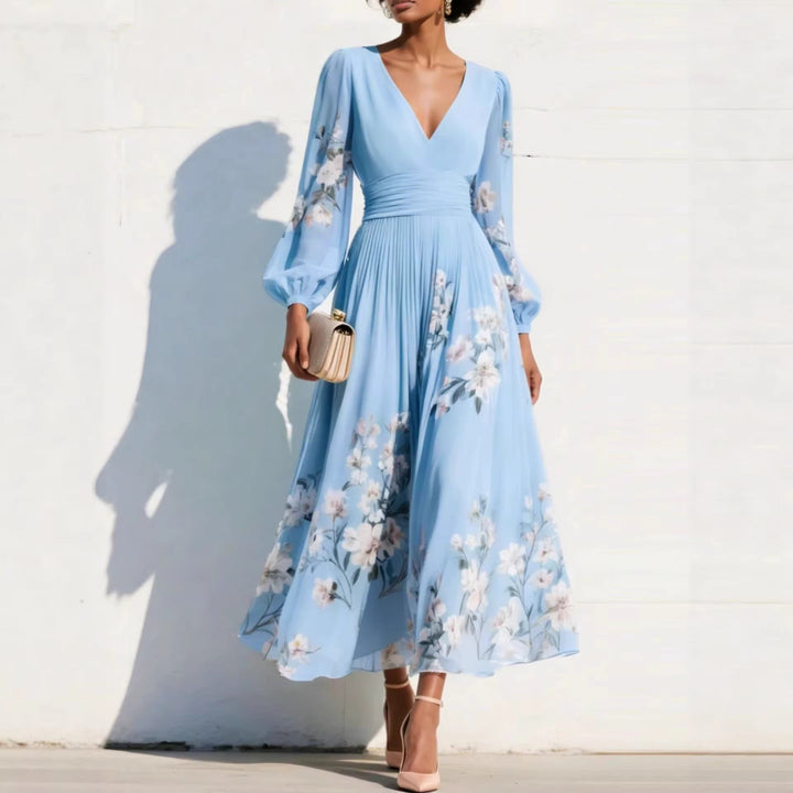Charlotte - Stylish Flowy Midi Dress