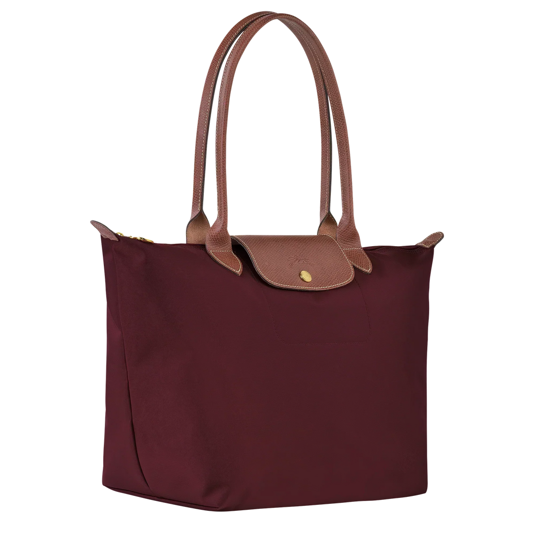 Jule - Large Le Pliage Tote, Burgundy