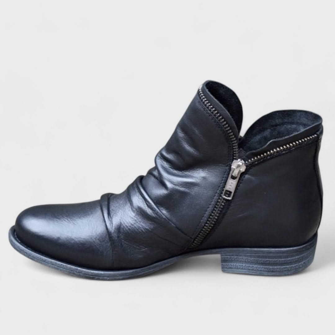 MELINDA LEATHER BOOTS