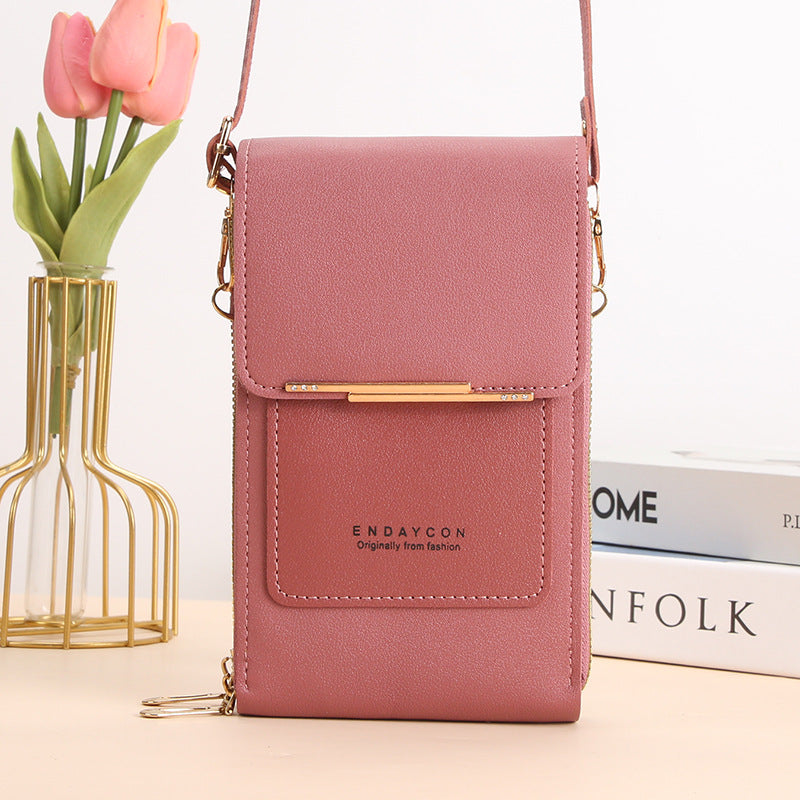 CORA™ - Stylish Mobile Phone Messenger Bag with Touch Screen