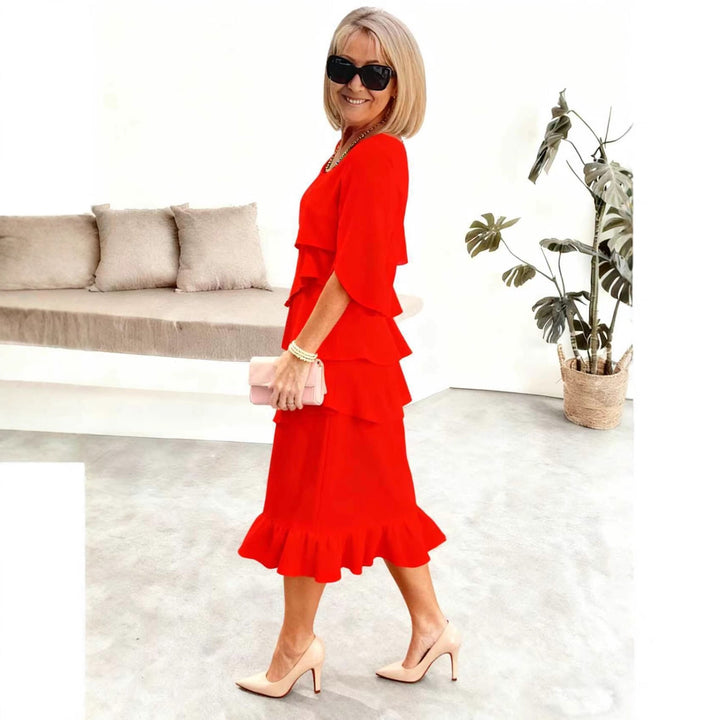 Ann | Elegant Midi Dress