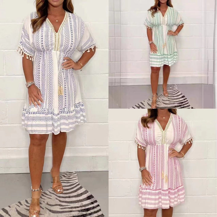 Seraphine | Casual V-Neck Dress