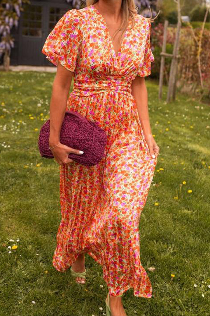 Linora | Maxi Dress With Flowers