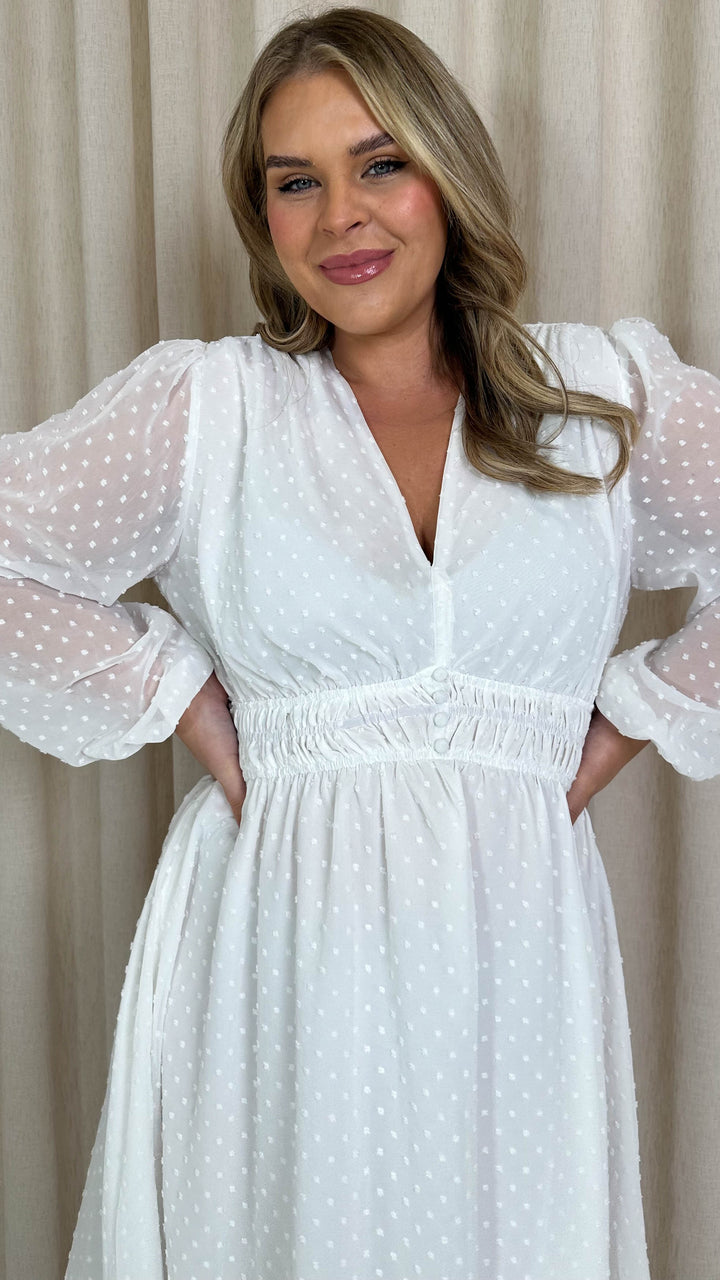CC™ | Shirred Midi Dress