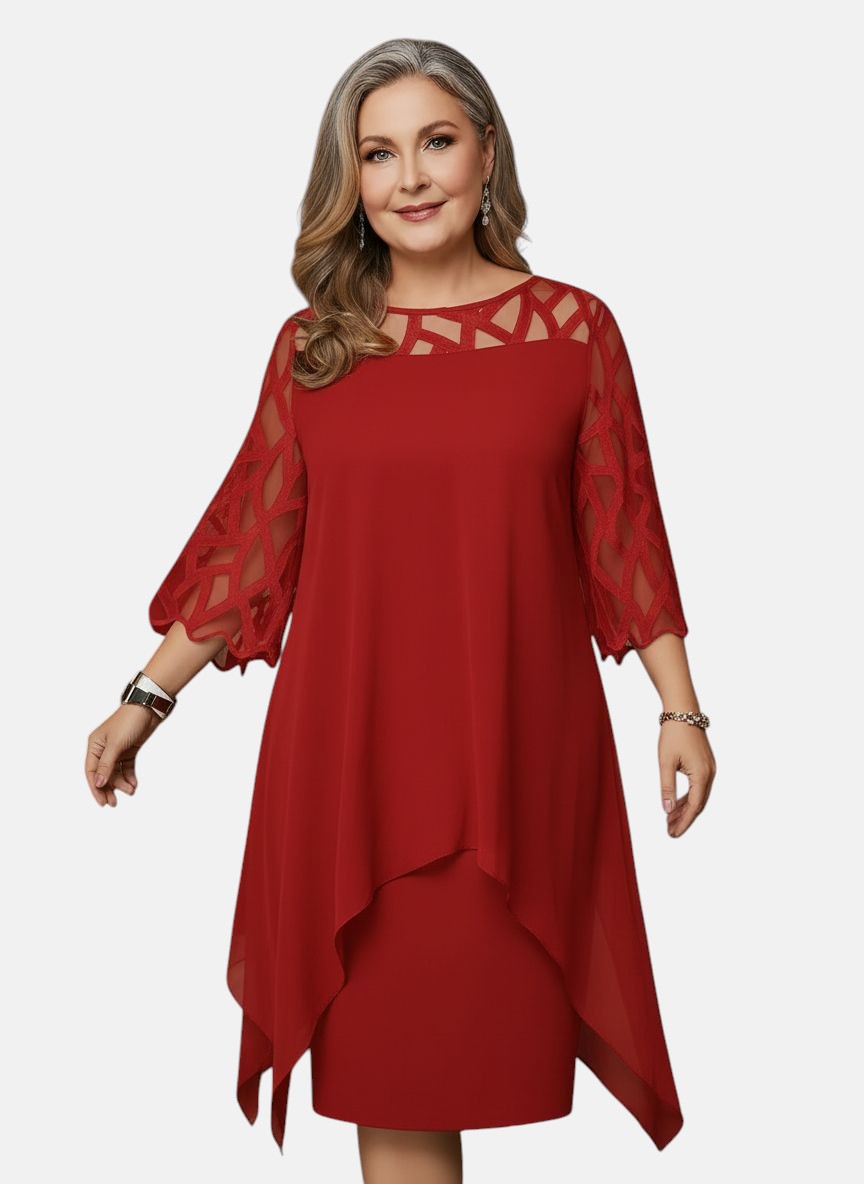 Lussaria | Elegant Comfortable Midi Dress