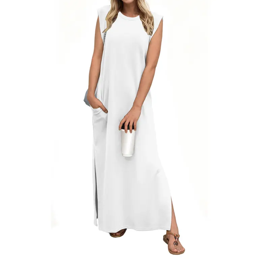 Roseliane | Breezy Split Pocket Maxi Dress