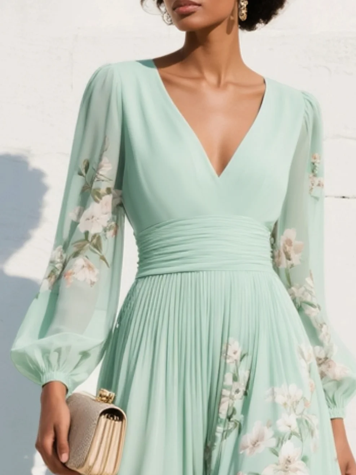 Yara | Floral Midi Dress