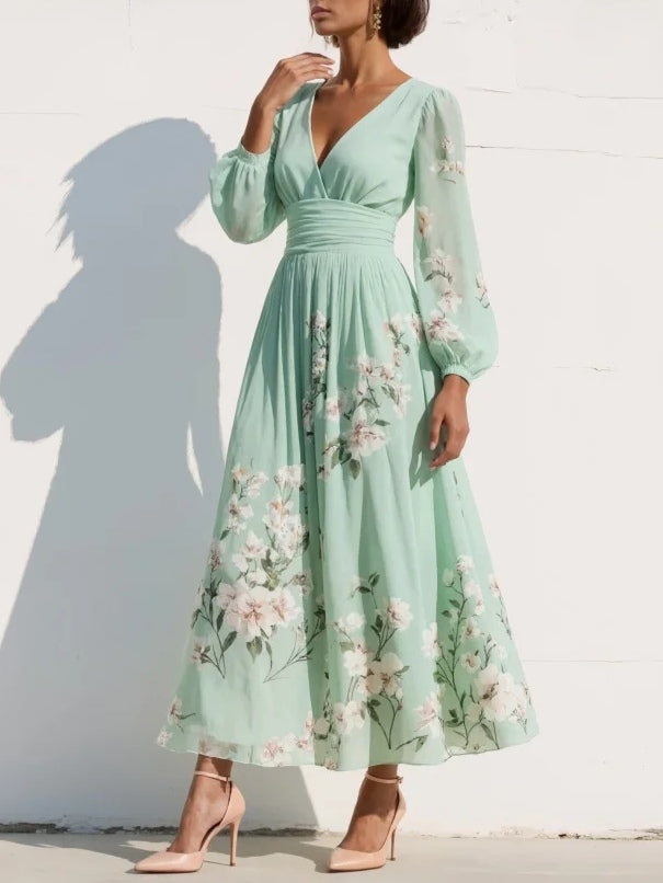 Yara | Floral Midi Dress