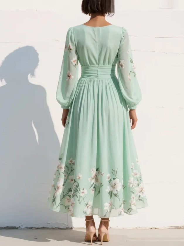 Yara | Floral Midi Dress