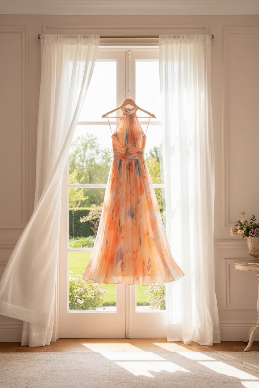 Louise | Halter Neck Dress