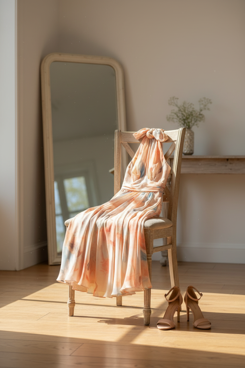 Louise | Halter Neck Dress