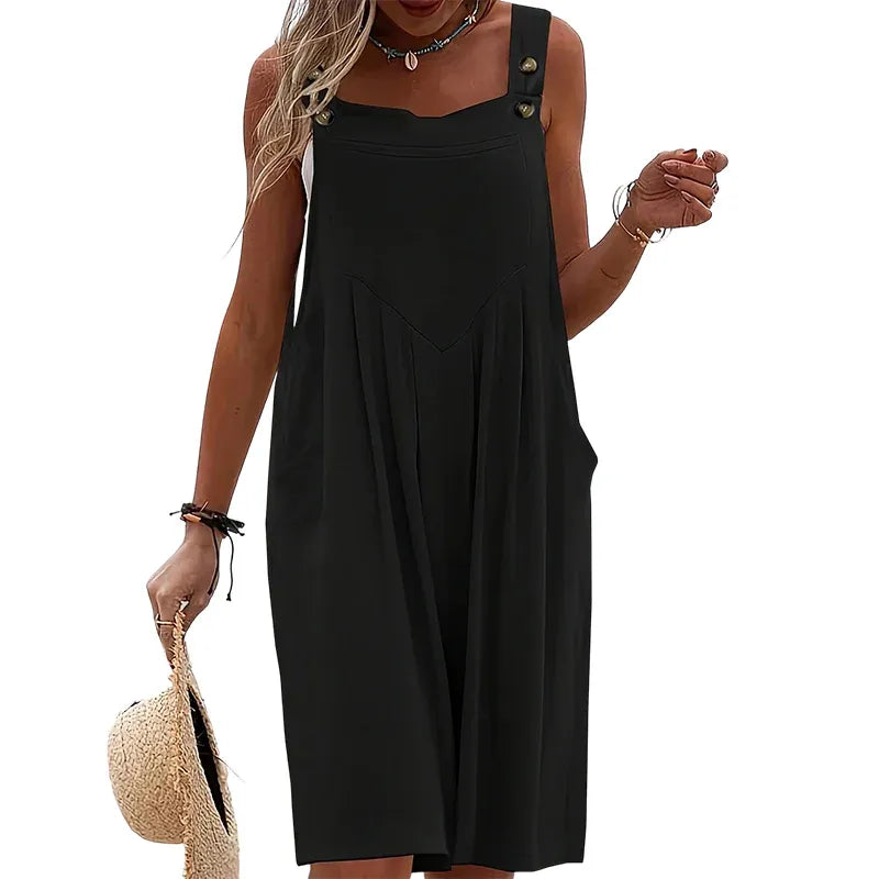 Rochelle | Wide-Leg Pocket Jumpsuit