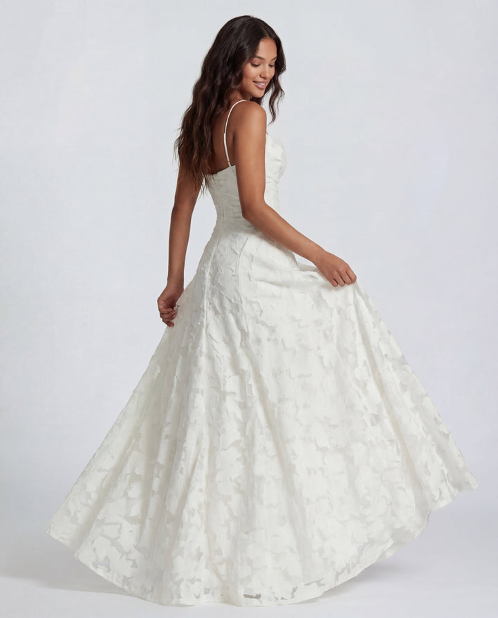 Evarielle |  Floral Evening Gown