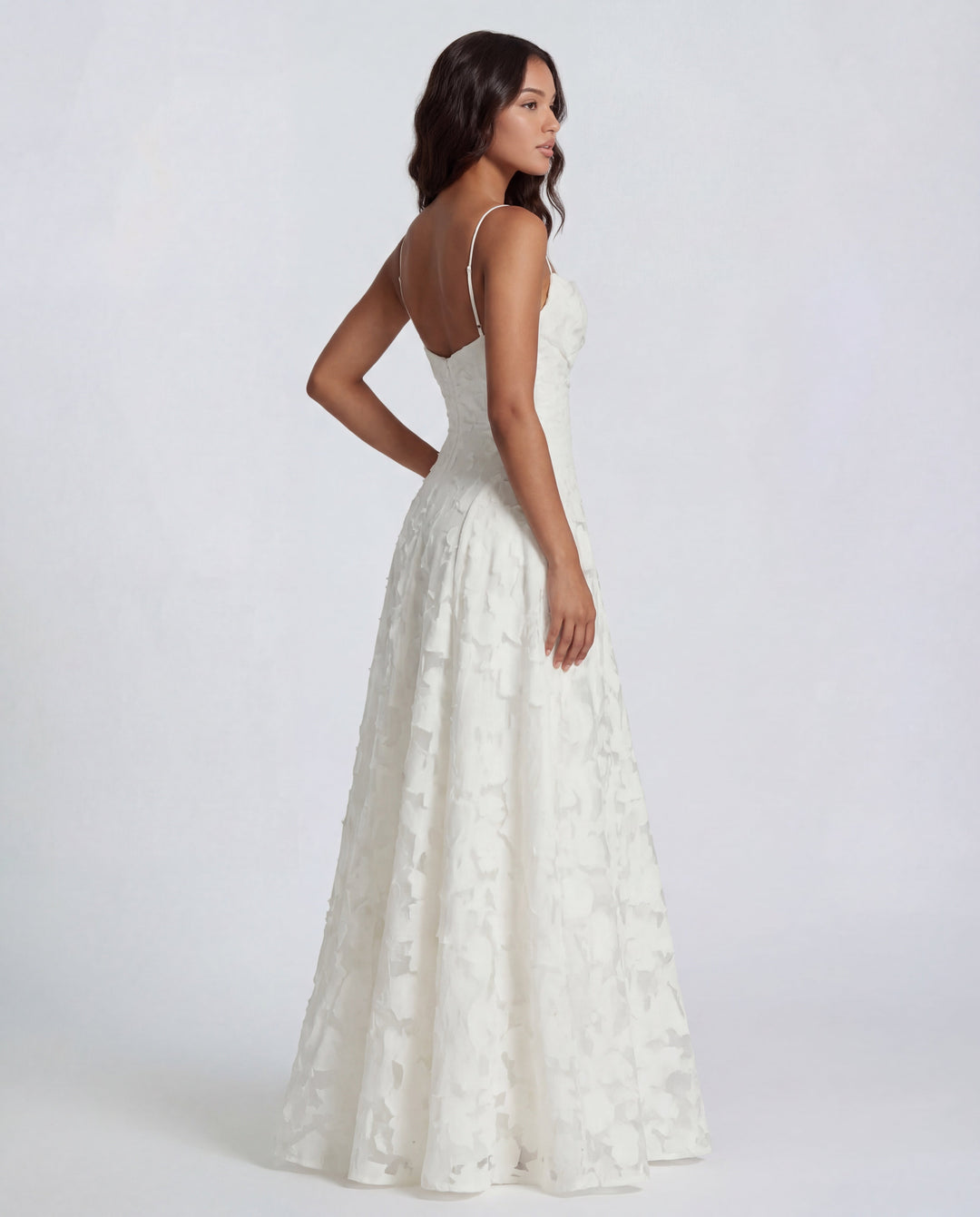 Evarielle |  Floral Evening Gown