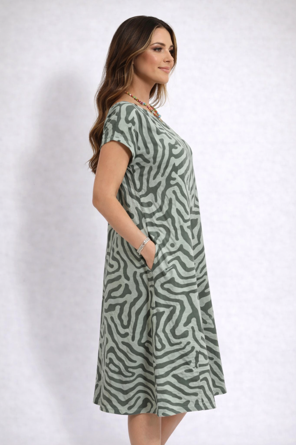 Mariselle | round neck summer dress
