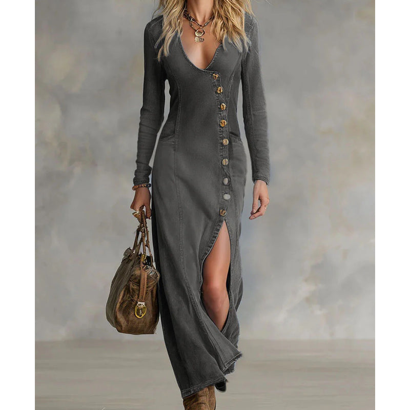 Missy | Long Sleeve Maxi Dress